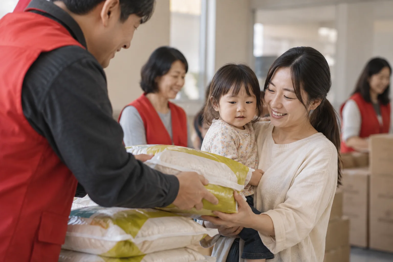 [게시판] 롯데장학재단, 한부모가족 등에 1억원 상당 쌀 지원 배경과 파장을 설명하는 이미지