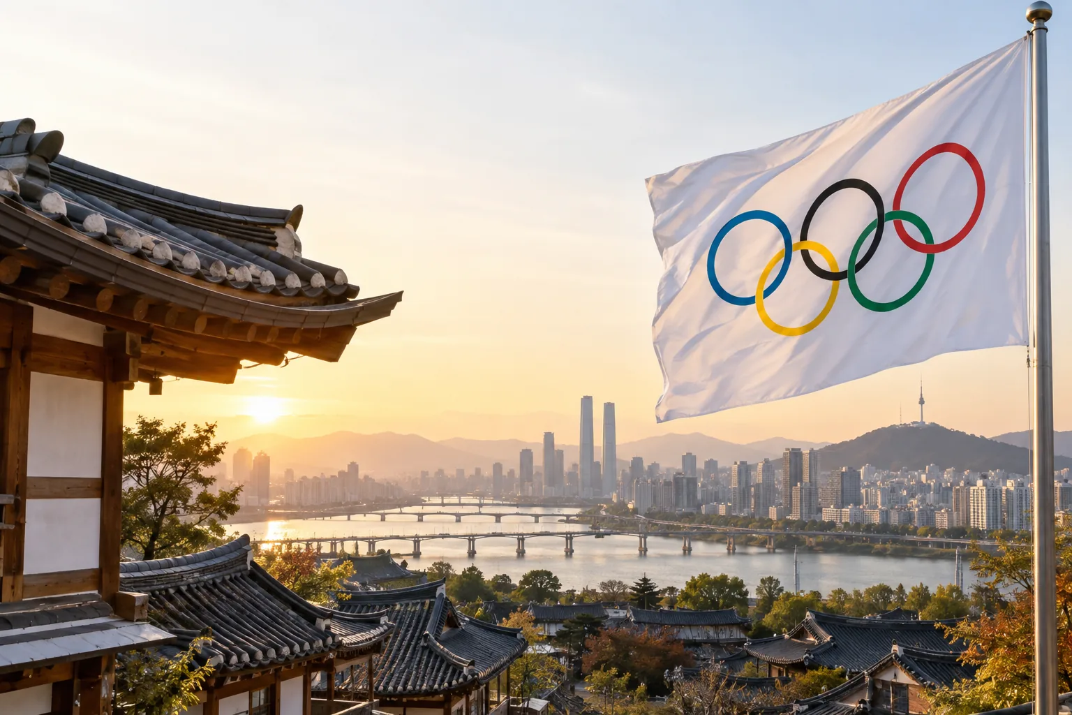 전북, 2036년 올림픽 단독 개최 포기…서울에 공동 개최 제안 핵심 내용을 시각화한 이미지