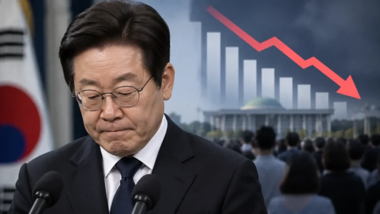 [속보] 이 대통령 지지율 전주보다 1%P↓ 37%…최저치 경신ㅣ한국갤럽 관련 정치 뉴스 대표 이미지