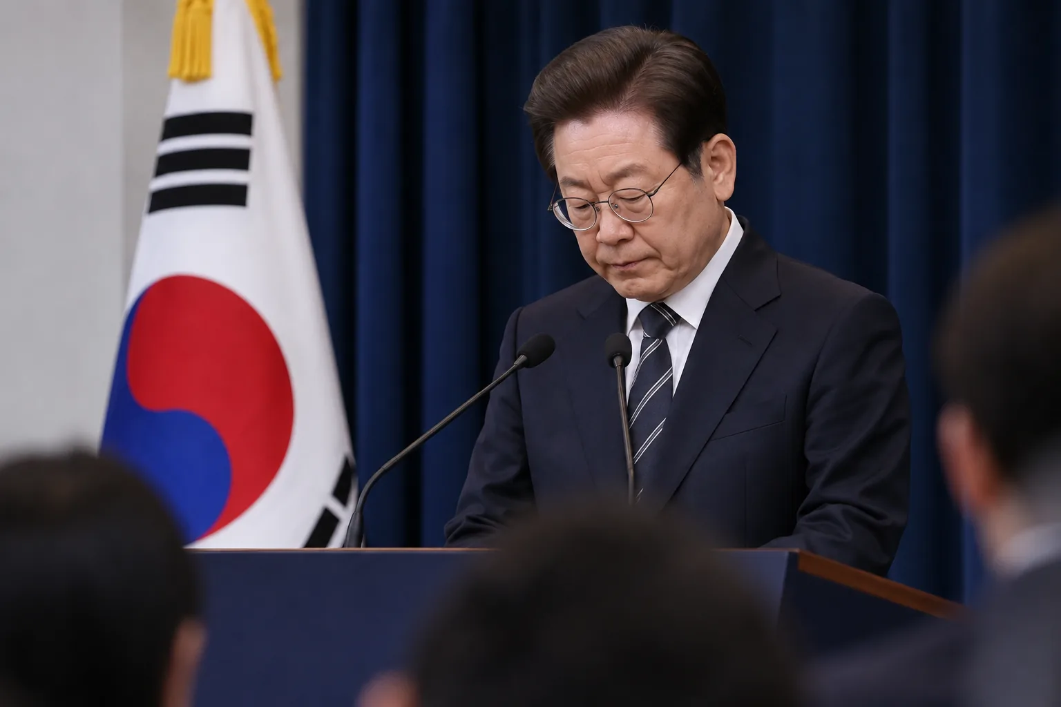 [속보] 이 대통령 지지율 전주보다 1%P↓ 37%…최저치 경신ㅣ한국갤럽 핵심 내용을 시각화한 이미지
