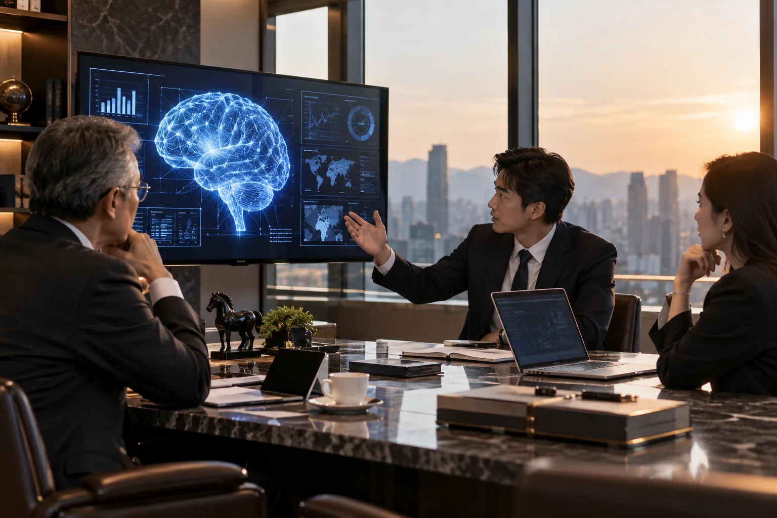 패밀리오피스, AI 투자 기회에 몰린다 핵심 내용을 시각화한 이미지