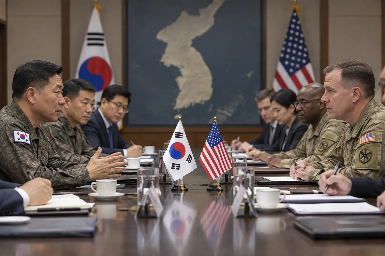 한미 국방 고위협의체 "전작권 전환 가속화 위한 협력 강화" 배경과 파장을 설명하는 이미지