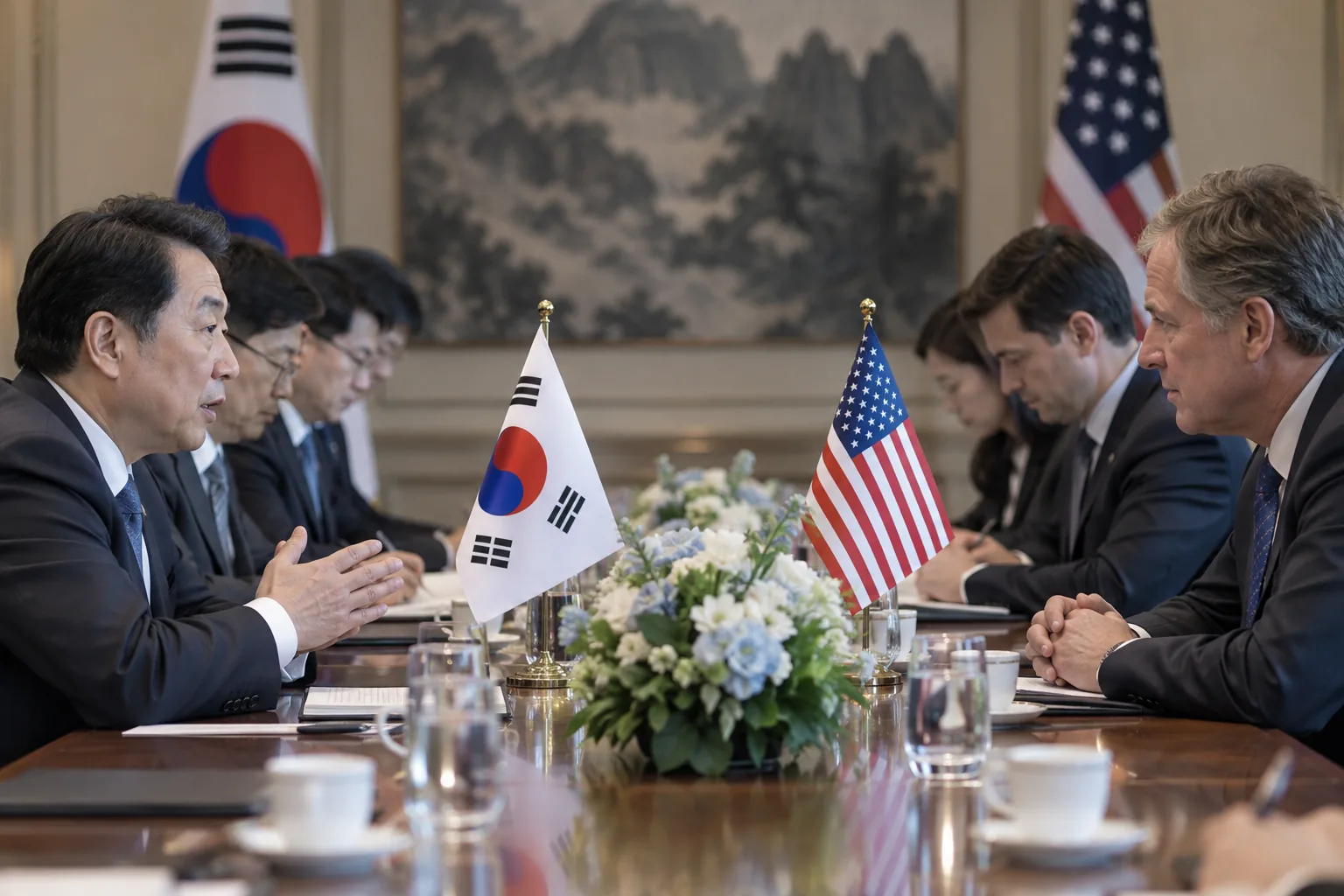 고위 당국자 “한미 회담서 파병 관련 입장 설명…美 구체적 요구 없어” 배경과 파장을 설명하는 이미지