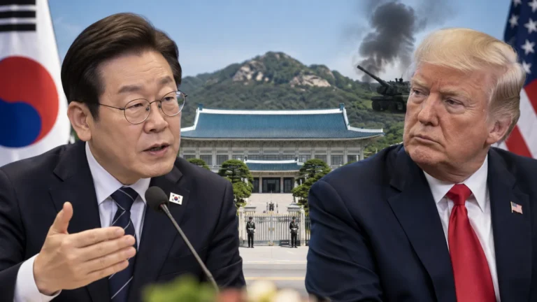 청와대 "이 대통령, 전쟁 개입 안한다는 입장…트럼프 요청 거절 아냐" 관련 정치 뉴스 대표 이미지