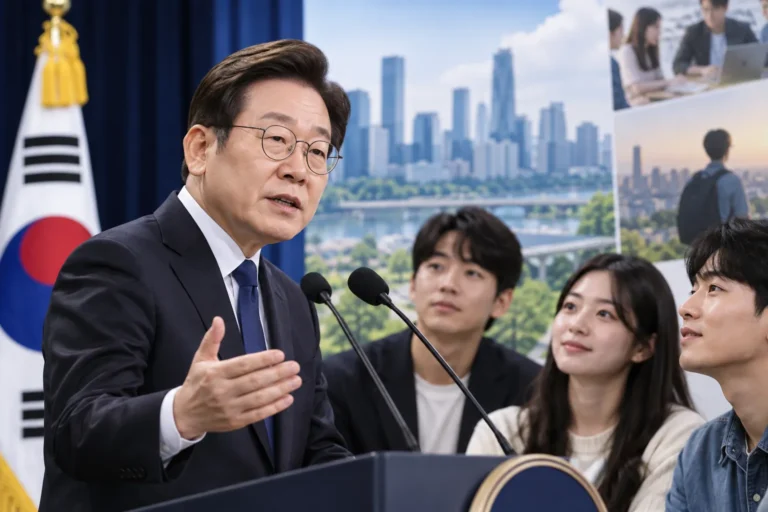 李대통령 "별도 청년정책 전담 조직 신설 고민중…최선 다할 것" 관련 정치 뉴스 대표 이미지