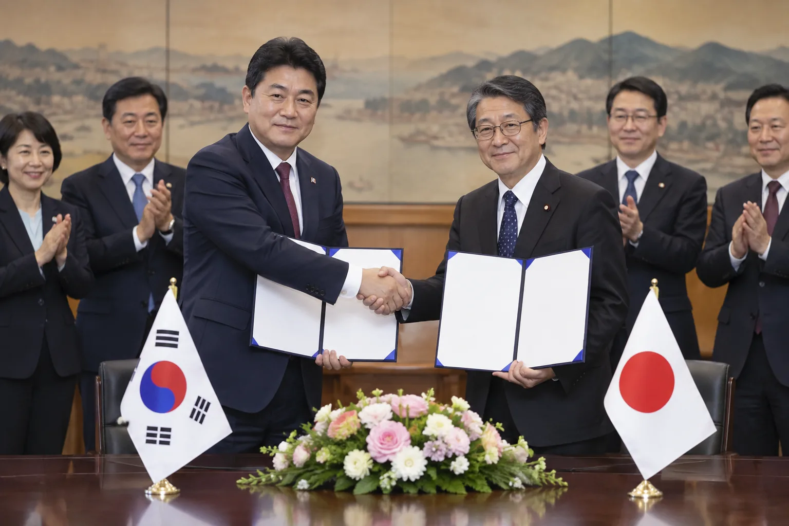 울산시의회, 日 니가타시의회와 친선결연…우호도시 20주년 결실 핵심 내용을 시각화한 이미지