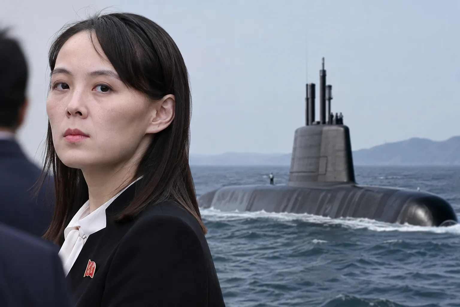 김여정, 한국 잠수함 또 걸고 넘어져…"IAEA, 미국원자력기구 전락" 핵심 내용을 시각화한 이미지