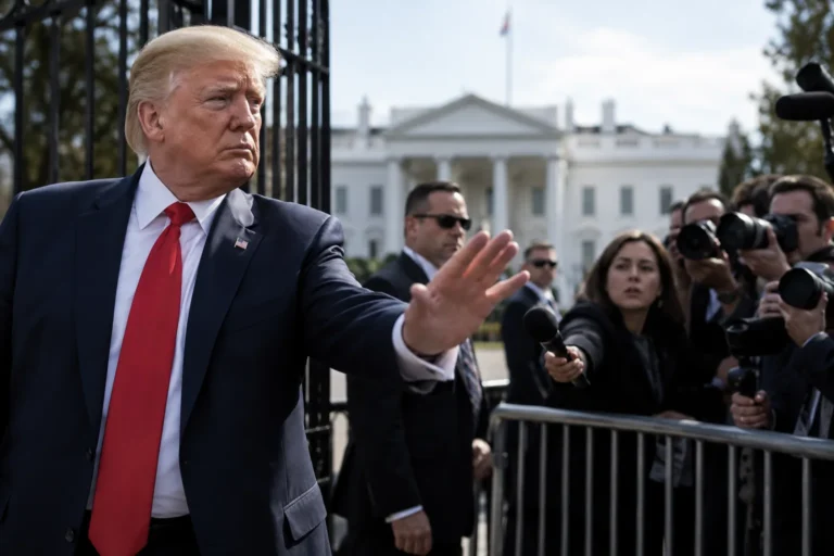 Trump treads further on free speech with new journalist bans 관련 AI·테크 뉴스 대표 이미지