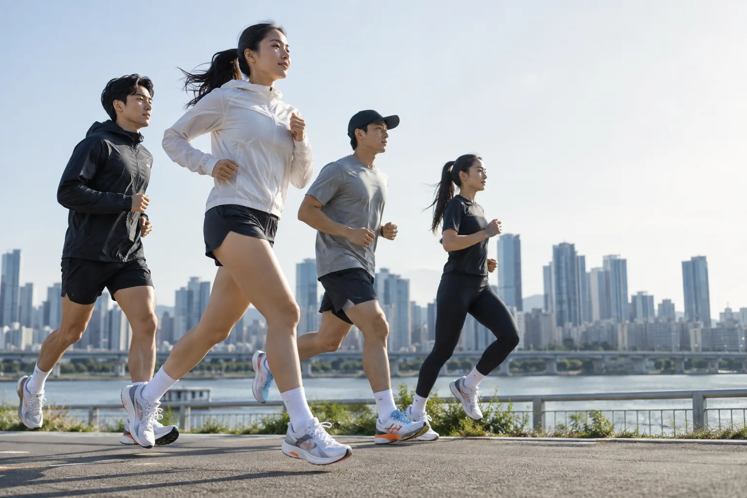 러닝 붐에 운동화 판도 '흔들'…기능성 전문 브랜드 부상 배경과 파장을 설명하는 이미지