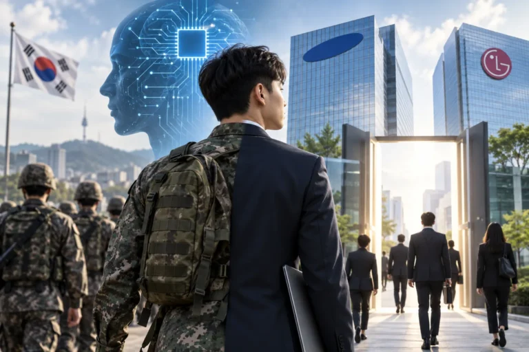 'AI 병역특례' 14년 만에 대기업 문 열린다…삼성·LG 유력 관련 정치 뉴스 대표 이미지