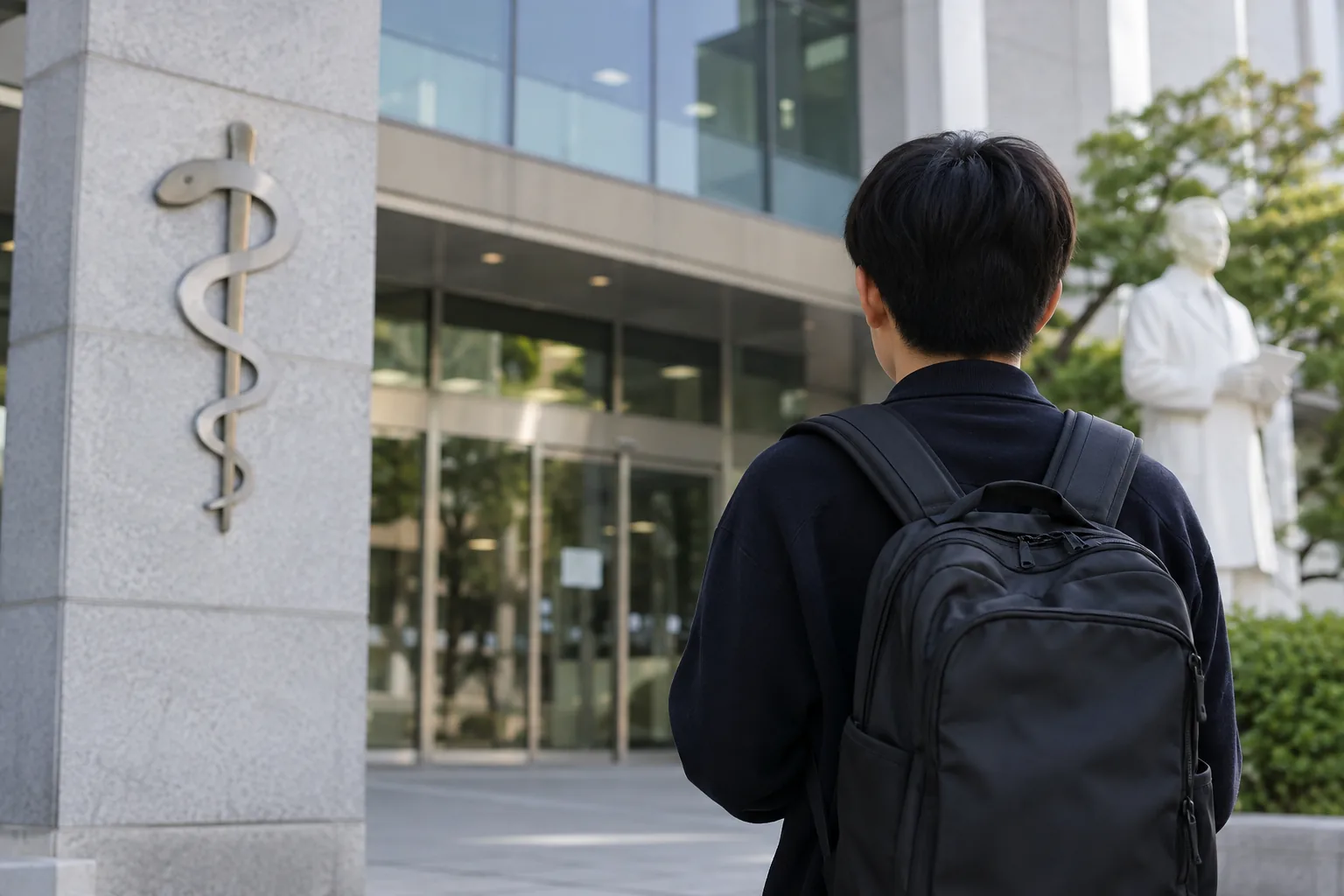 서울 의대 지원자 10년 새 최저…지방 의대 지원자 증가 영향 핵심 내용을 시각화한 이미지