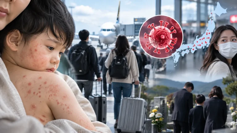 日 홍역 549명, 10년 새 최다…추석 해외여행·성묘 때 감염병 주의 관련 생활·건강 뉴스 대표 이미지