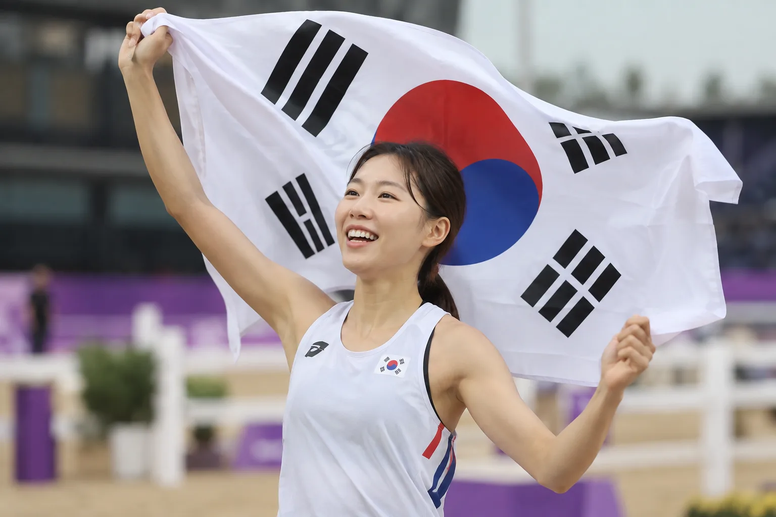 [아시안게임] '한국 1호 금' 근대5종 성승민 "안주하지 않는 선수될 것" 배경과 파장을 설명하는 이미지