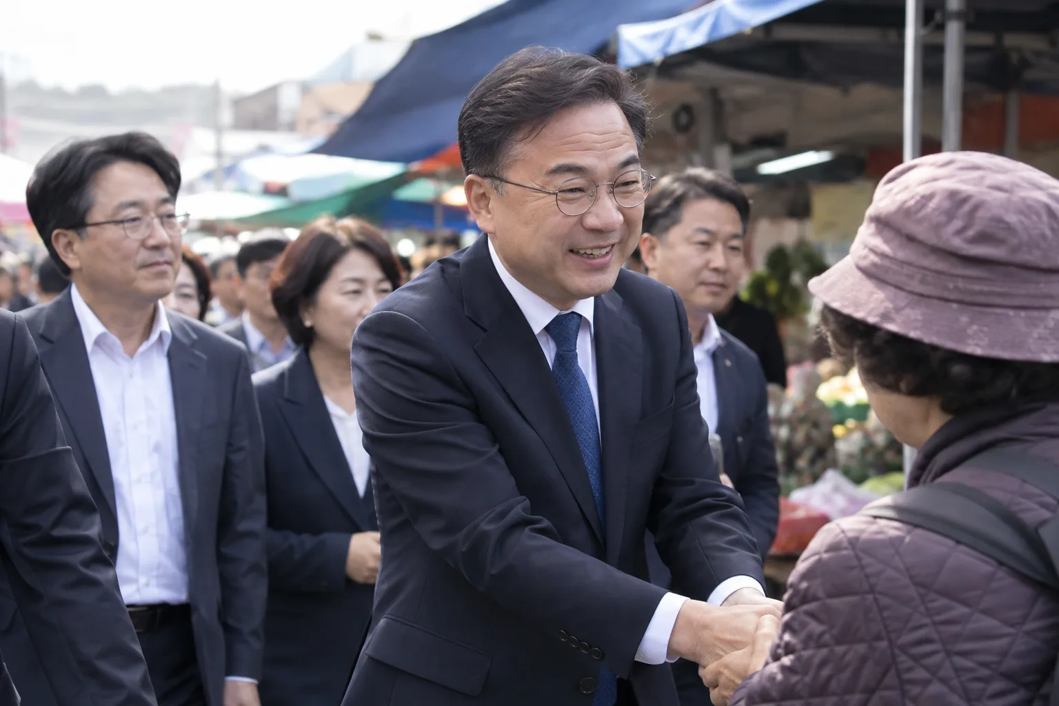 혁신당 신장식 대표, '민생기병대와' 전북 방문…1박2일 일정 핵심 내용을 시각화한 이미지