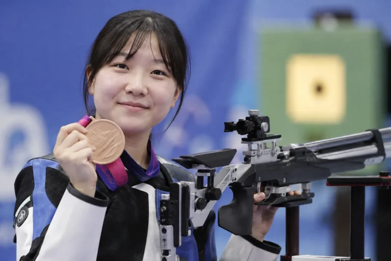 [아시안게임] 사격 반효진, 생일에 치른 여자 10ｍ 공기소총서 동메달 관련 스포츠 뉴스 대표 이미지