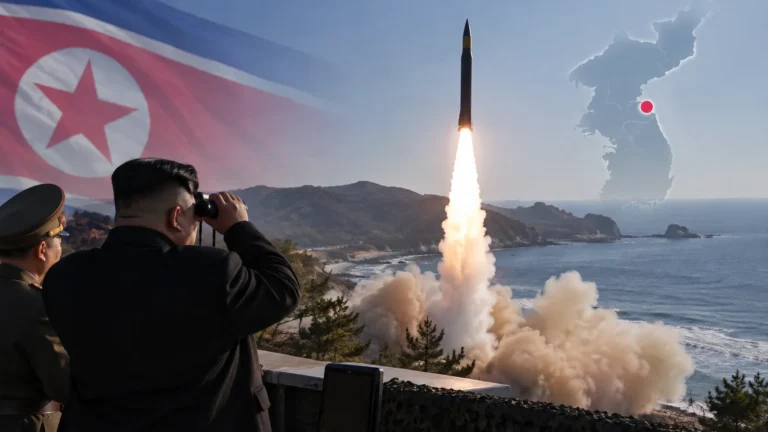 북한, 또 탄도미사일…합참 "원산서 동해상 발사해 450km 비행" 관련 정치 뉴스 대표 이미지