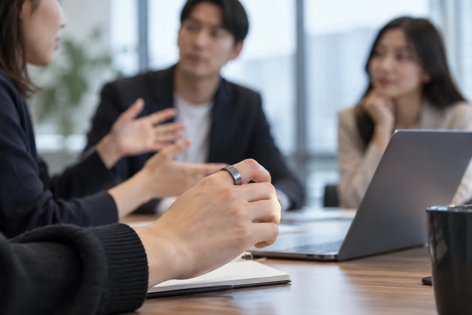 Vocci’s ring adds a new form factor to meeting note-taking 핵심 내용을 시각화한 이미지