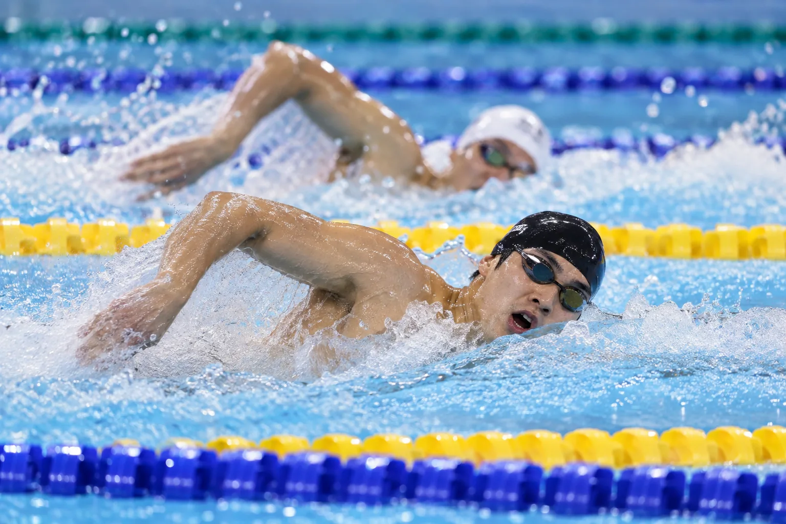 [오늘의 아시안게임] 남자 계영 800ｍ 2연패 겨냥…여자배구 4강 한일전 핵심 내용을 시각화한 이미지