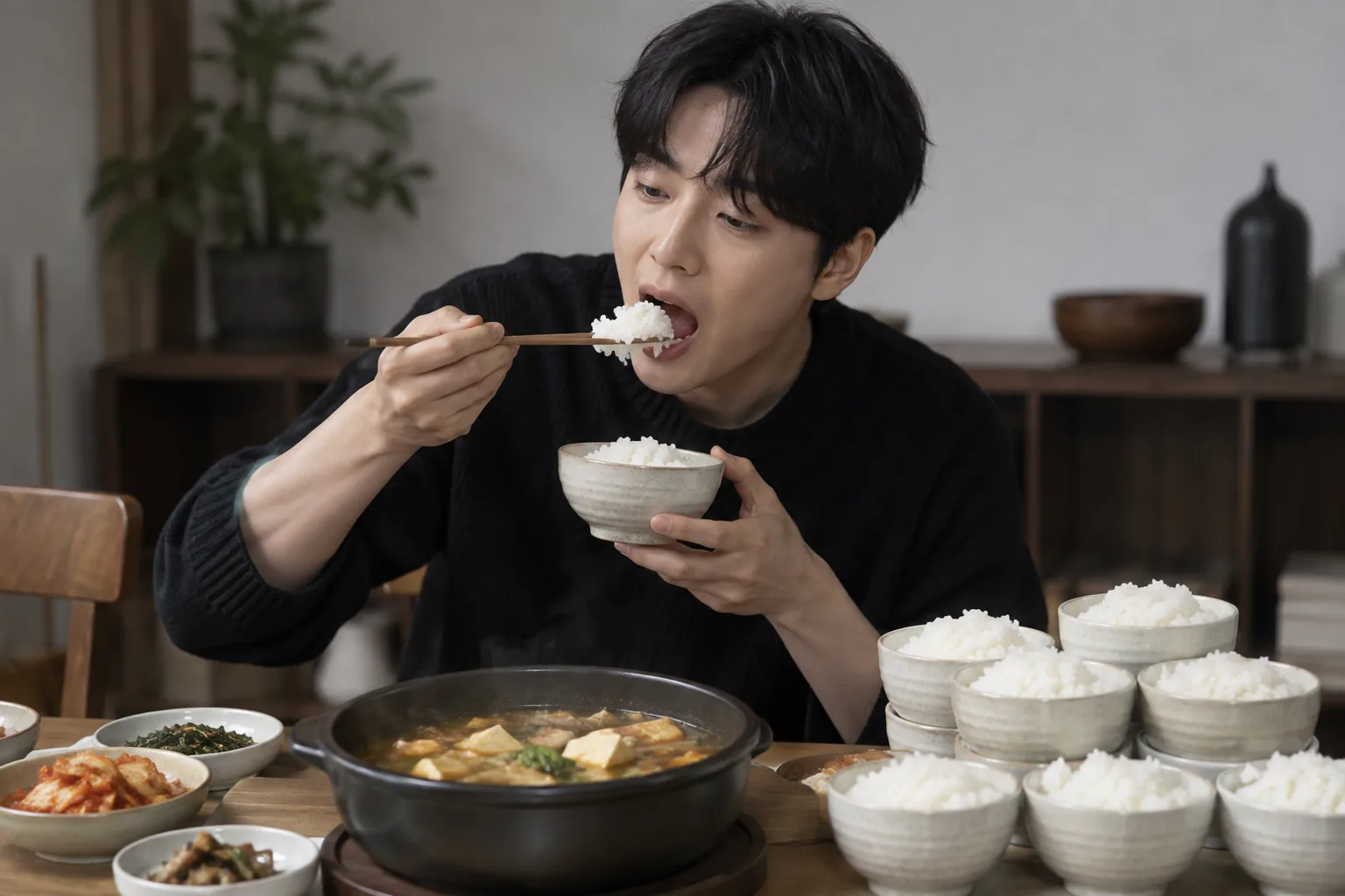 영케이 “된장찌개에 공깃밥 8그릇”…한꺼번에 먹으면 혈당은? 배경과 파장을 설명하는 이미지