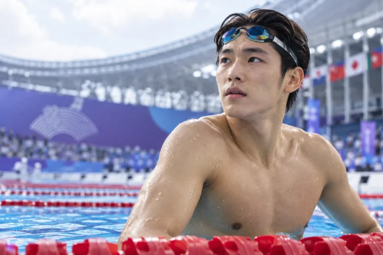 [아시안게임] '철인' 김우민의 도전…자유형 1,500ｍ에서 2연속 메달 겨냥 관련 스포츠 뉴스 대표 이미지