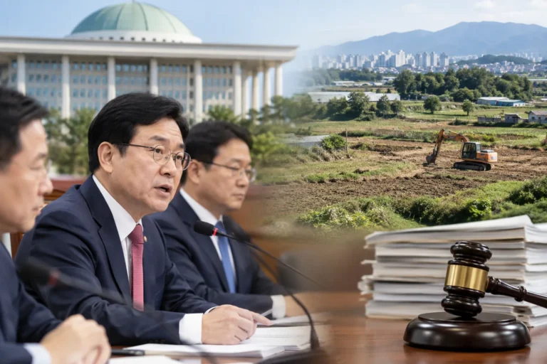당정 "연말까지 불법 전용농지 양성화 위한 특별법 제정" 관련 정치 뉴스 대표 이미지