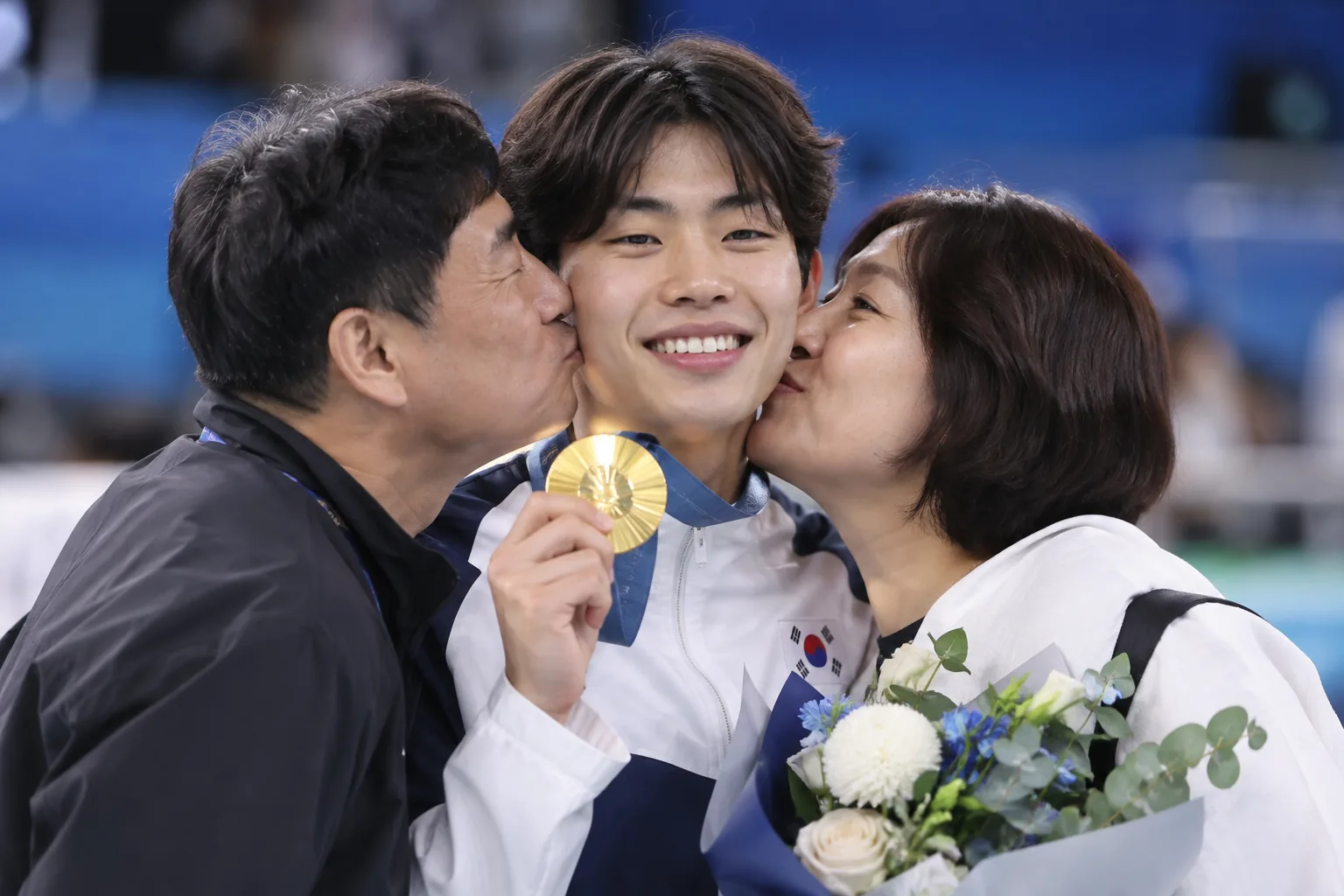 “지금은 내가 ‘유기상이 아빠’”…사상 첫 금메달 가족 유영동·유기상·박영아 배경과 파장을 설명하는 이미지