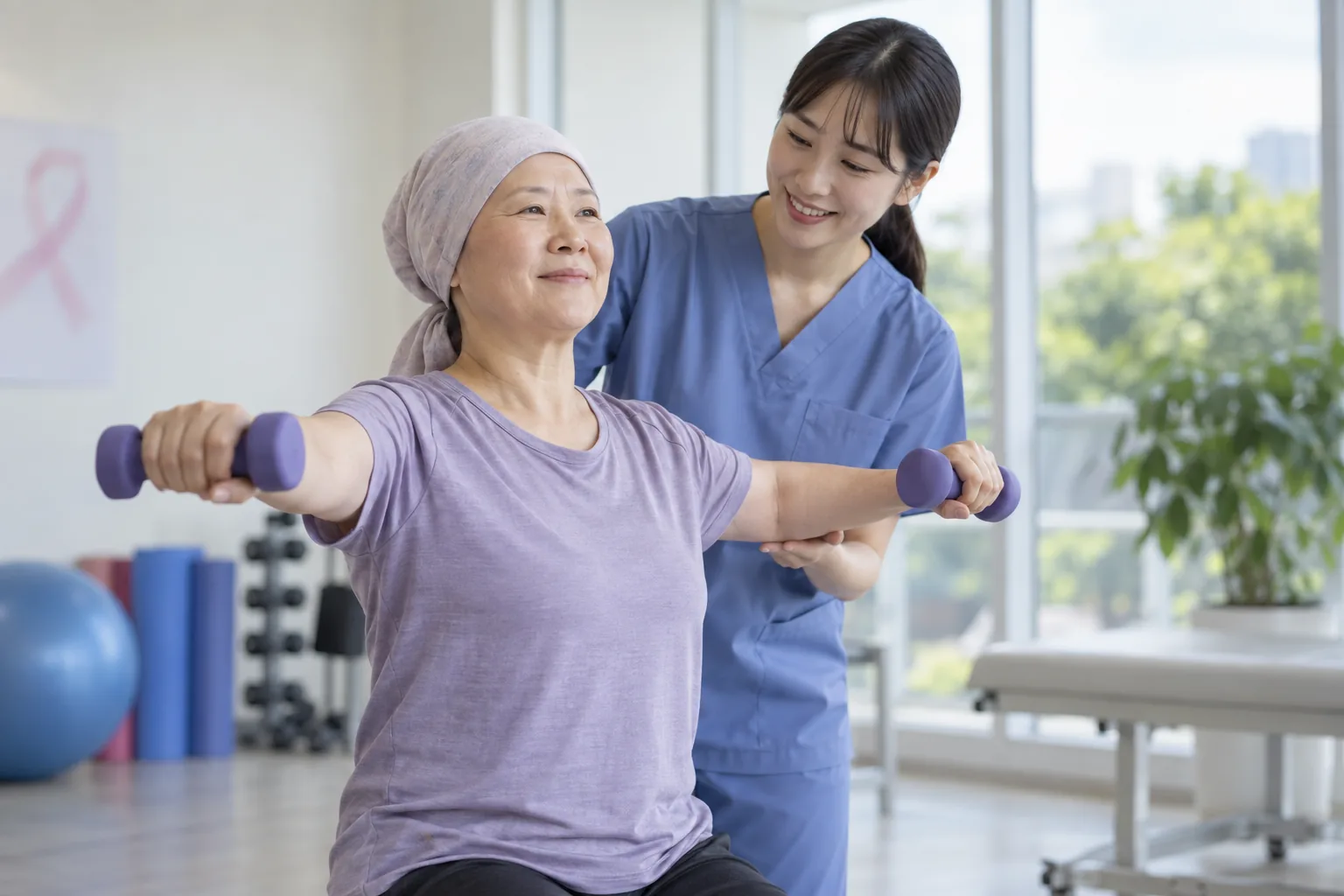 [김길원의 헬스노트] 암 치료 후 운동 줄였더니…치매 위험 46% 높았다 핵심 내용을 시각화한 이미지