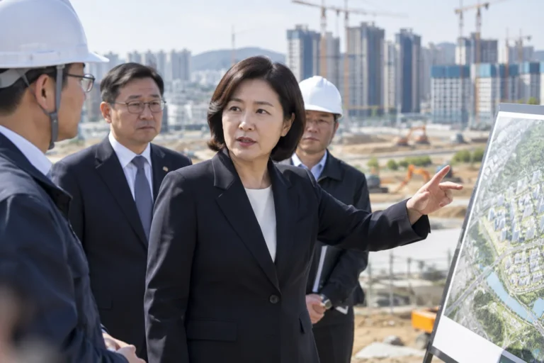 홍지선 국토장관, 임명 첫날 부천대장 찾는다…주택공급 현장 행보 관련 사회 뉴스 대표 이미지