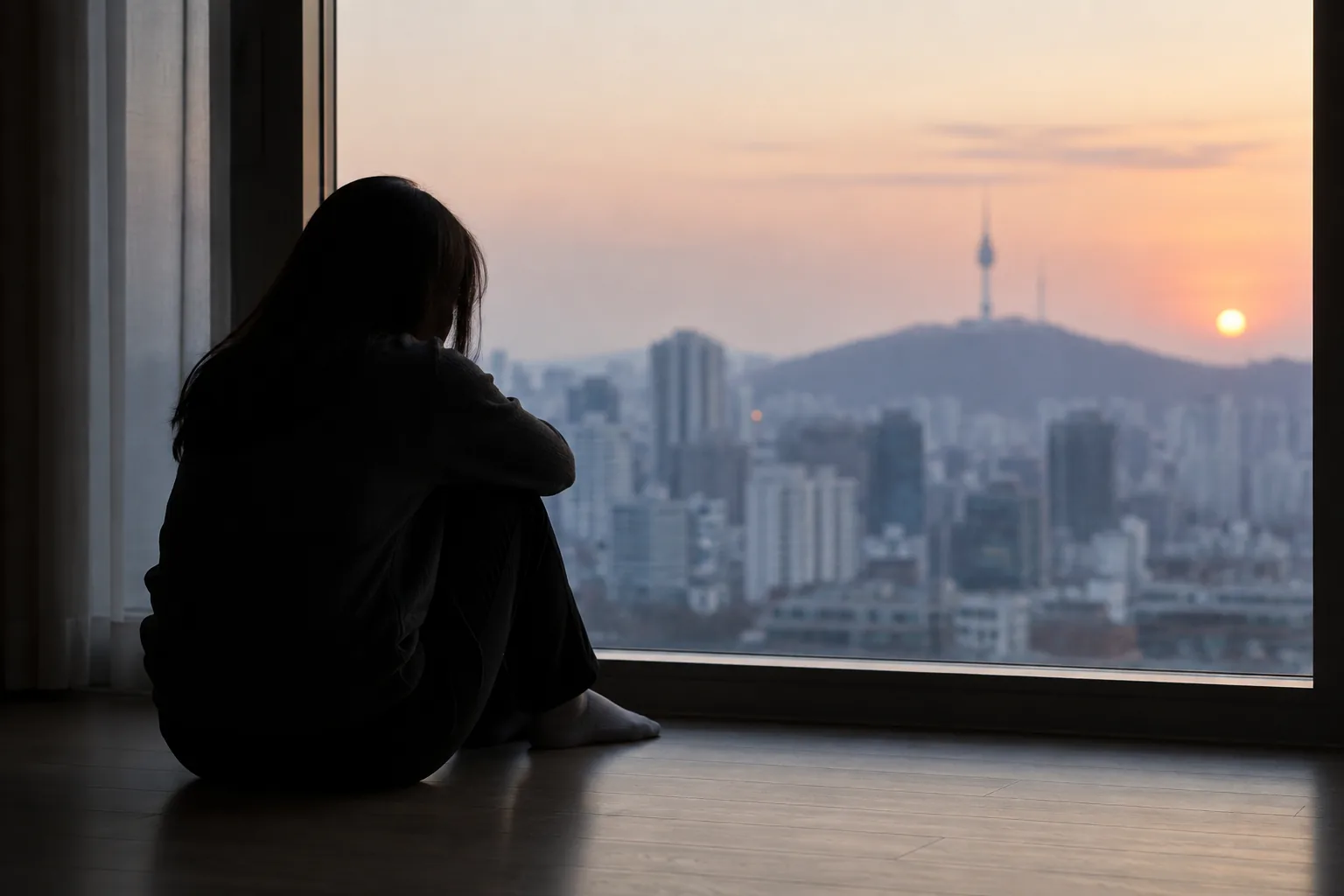 작년 韓 자살률 4.7% 하락에도 OECD 최고…10~40대 사망 원인 1위 핵심 내용을 시각화한 이미지