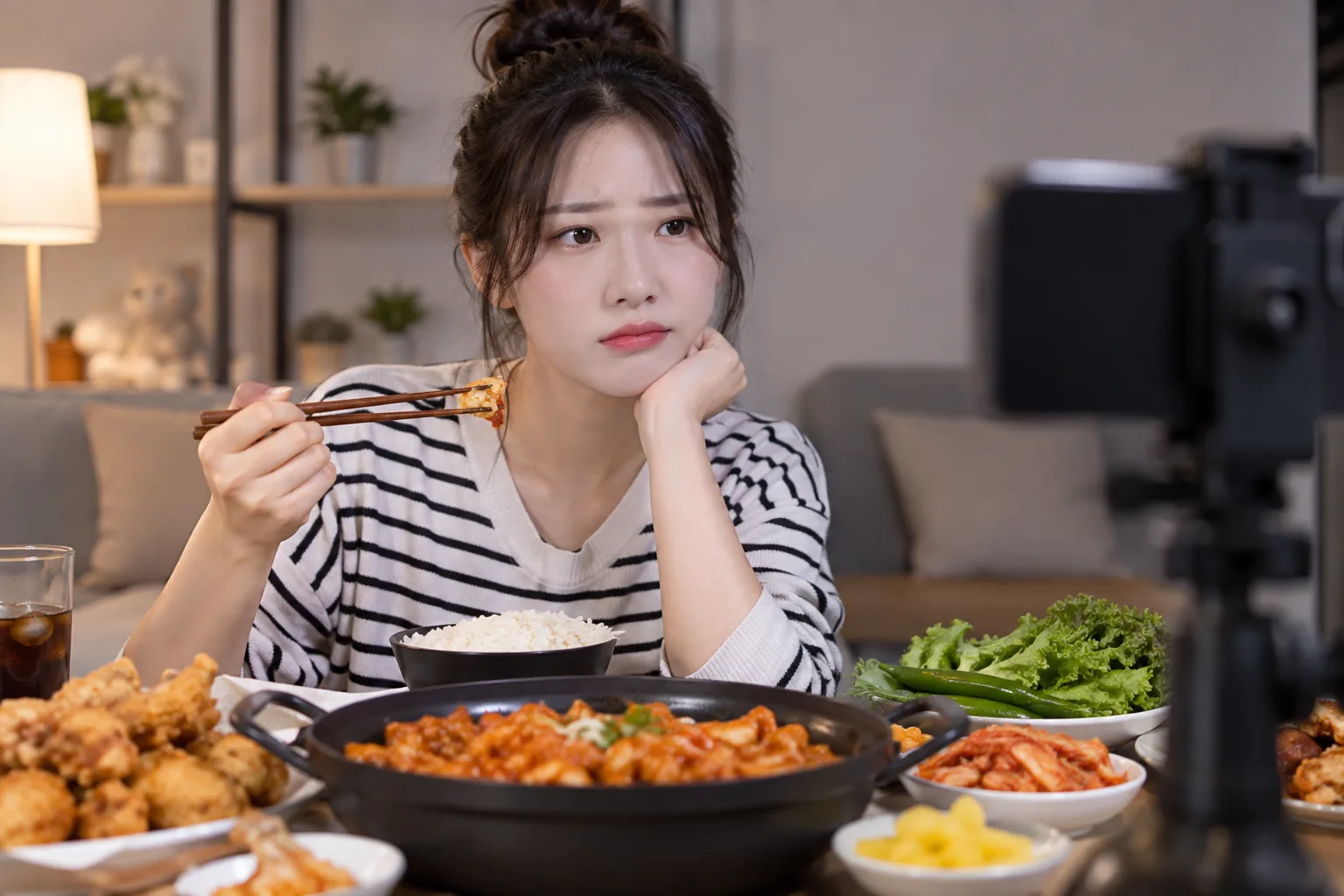 빨간불 켜진 K 먹방, 유튜브 제동에 ‘체질 개선’ 들어가나 핵심 내용을 시각화한 이미지