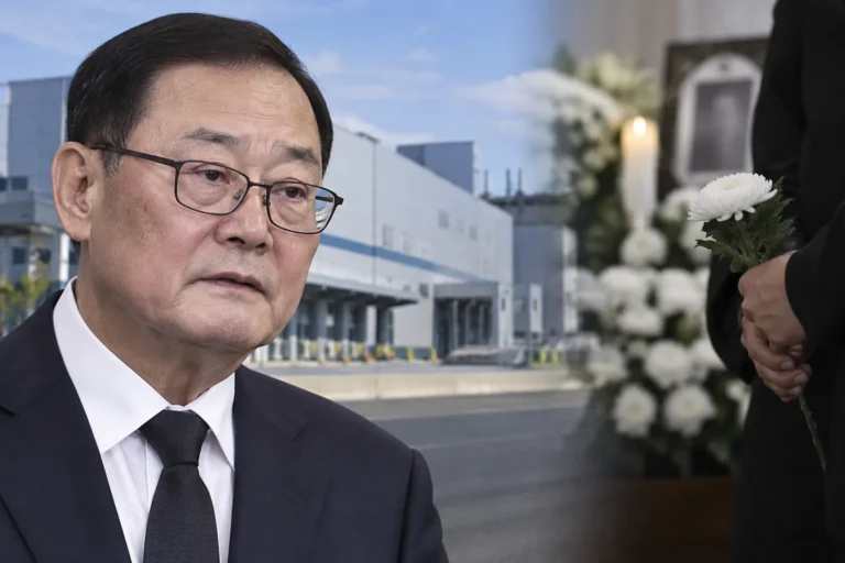 정몽원 HL그룹 회장, 평택공장 사망사고 유족에 사과…62일 만에 장례 관련 경제 뉴스 대표 이미지