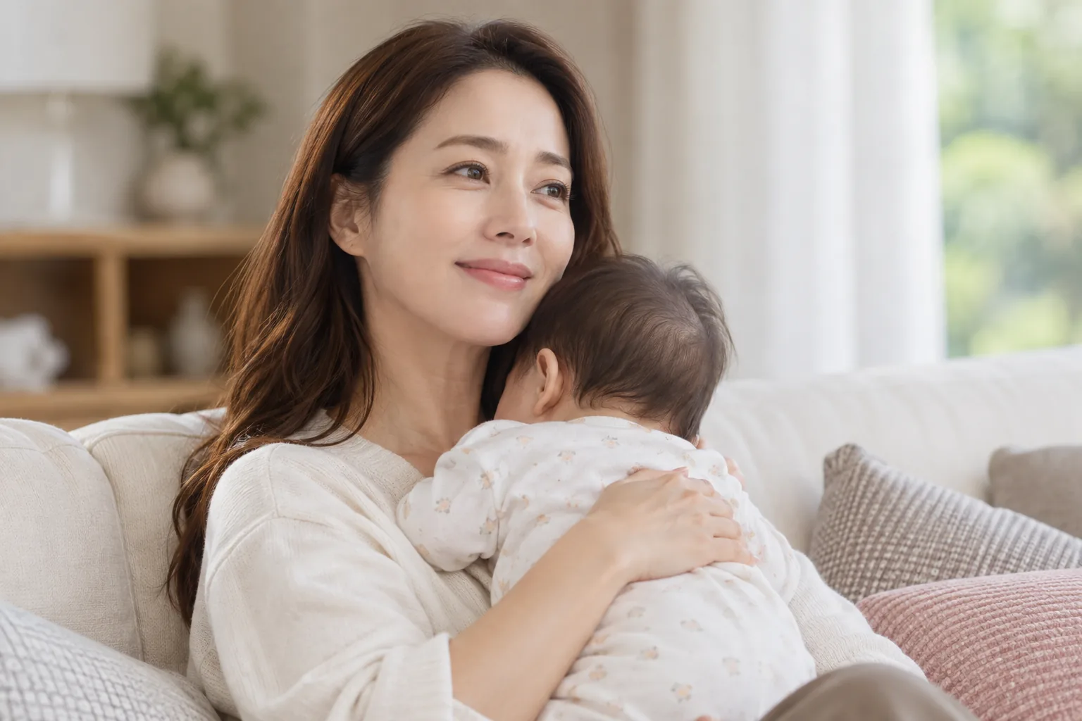 이민정 “40대 초반에 둘째 출산…노산 걱정, 나도 겪었다” 핵심 내용을 시각화한 이미지