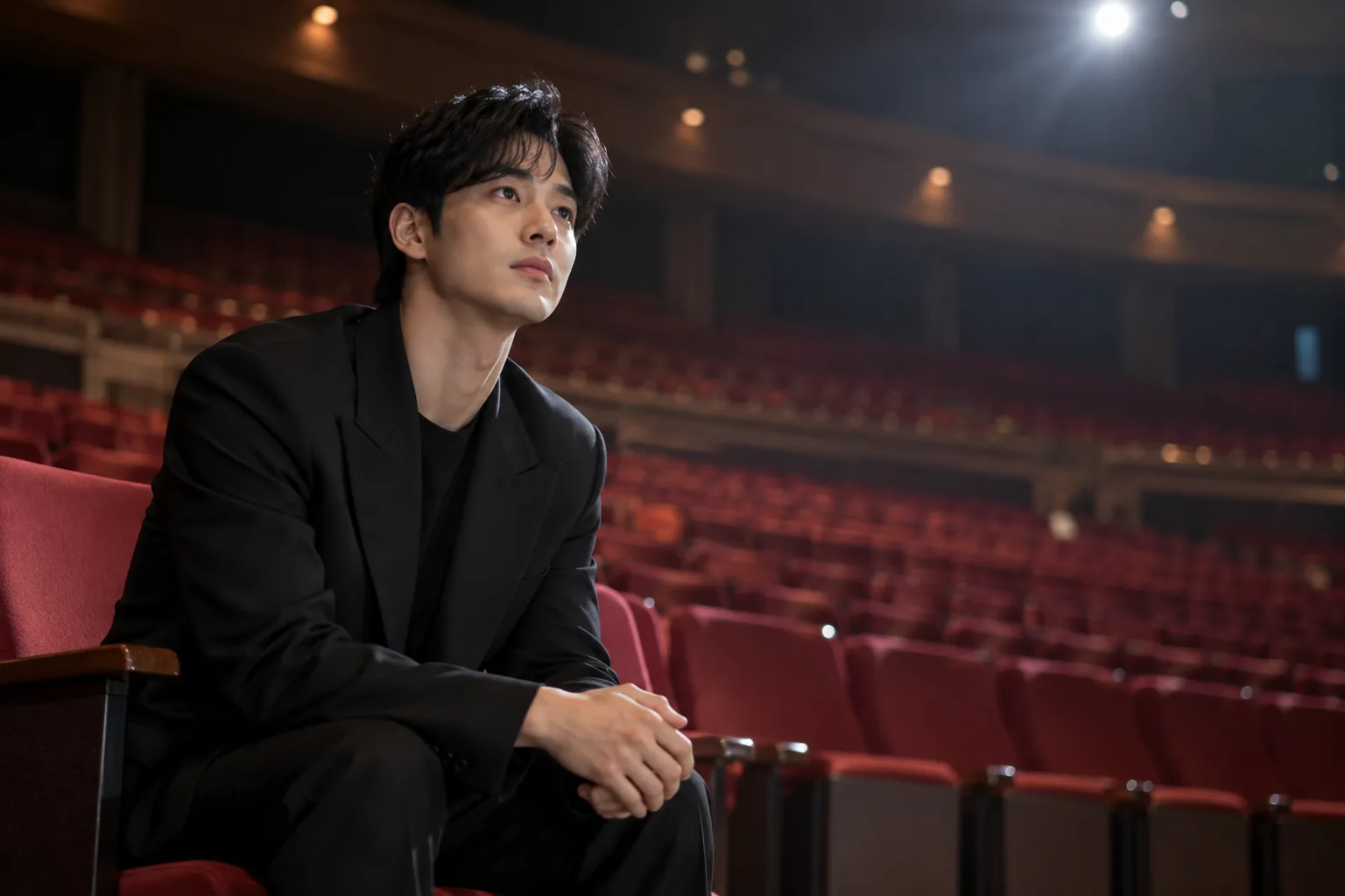 ‘활동 재개’ 김수현, 빈 객석 앞에서 ‘아련한 눈빛’ 배경과 파장을 설명하는 이미지