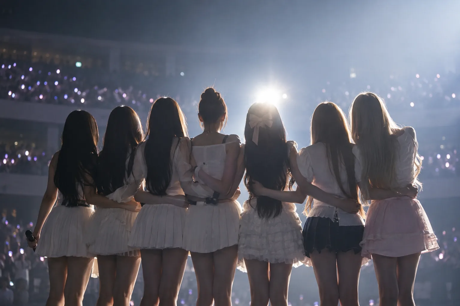 유니스 26일 해체…F&F “전속계약 종료, 멤버들 응원할 것” [공식] 핵심 내용을 시각화한 이미지