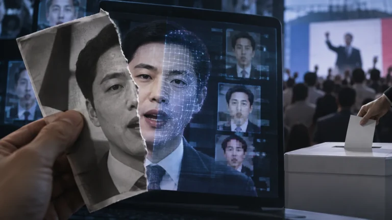 [단독] 선거철 '딥페이크' 지운다더니…32%가 '미삭제' 관련 정치 뉴스 대표 이미지